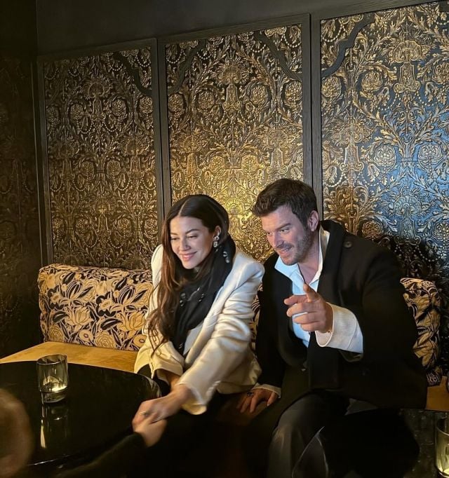 كيفانش تاتليتوغ وزوجته