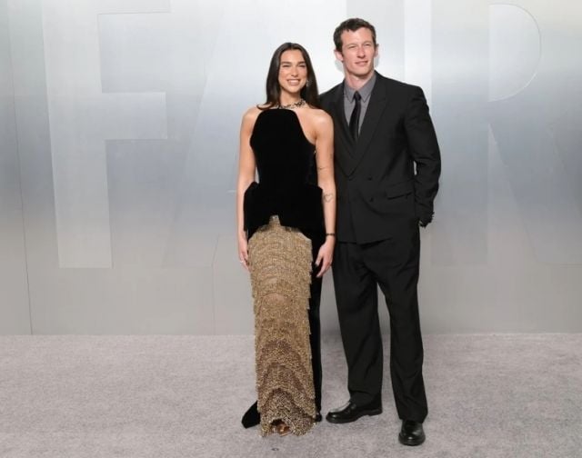 دوا ليبا وخطيبها كالوم تورنر