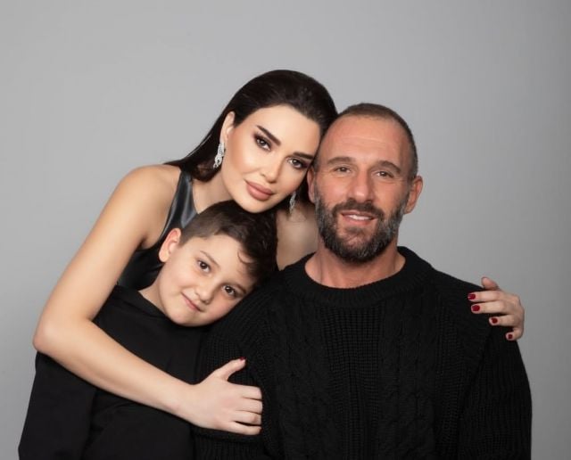 سيرين عبدالنور تحتفل بعيد ميلاد إبنها بصور عفوية