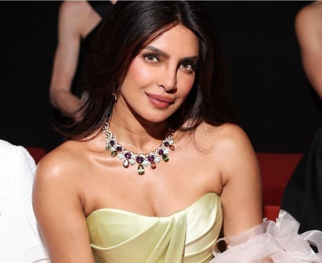 بين الجرأة والأناقة... بريانكا شوبرا تختار فستاناً ناعماً من نيكولا جبران 