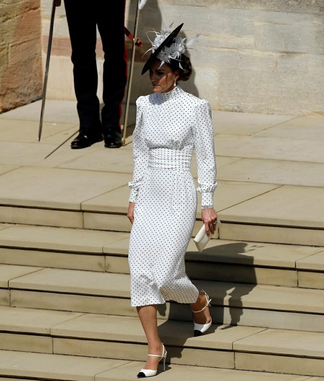كيت ميدلتون تستعرض أناقتها الملكية بصيحة البولكا دوت