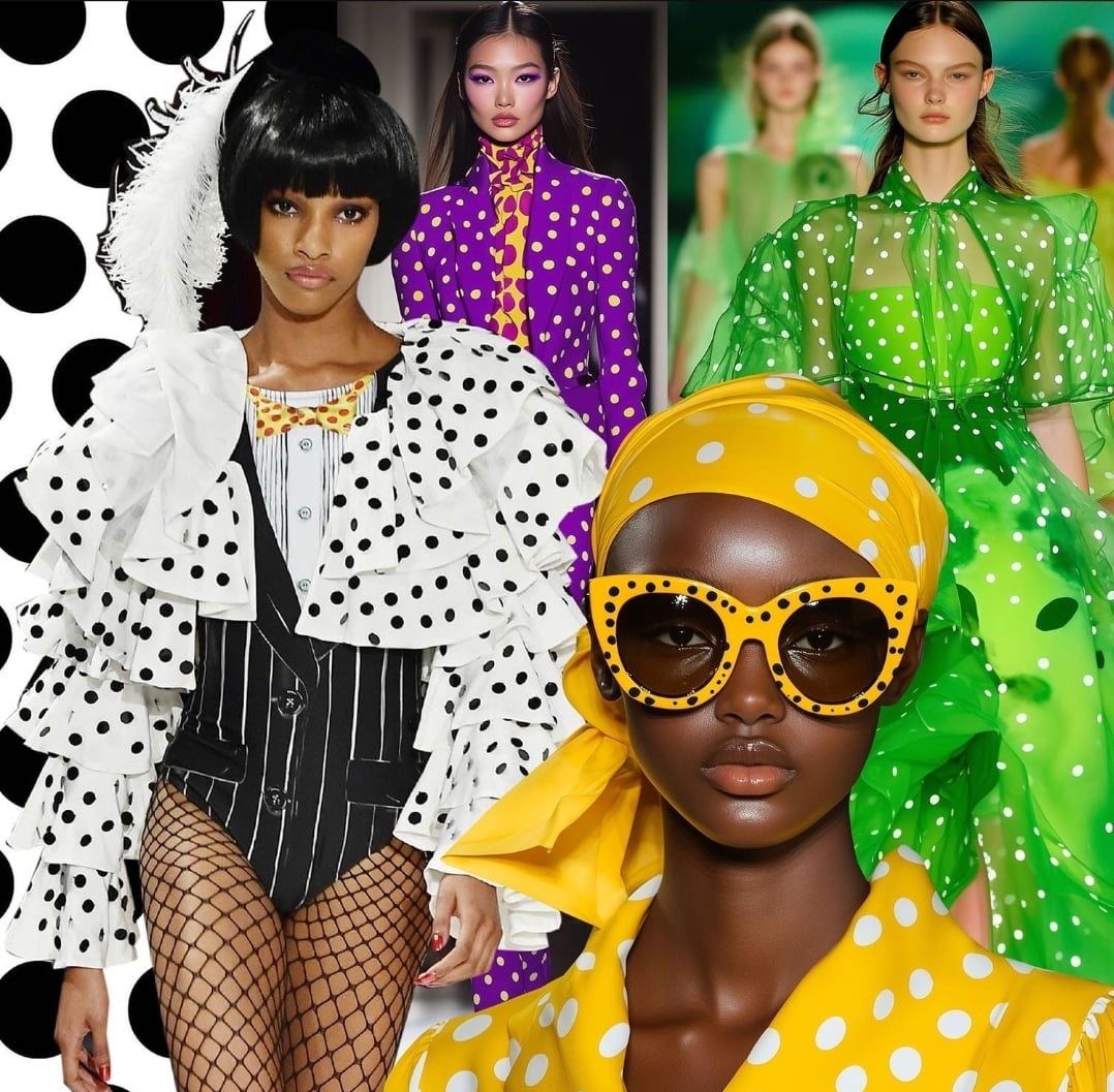عودة المرح الى الأزياء: البولكا دوتس الملوّنة تسيطر على ربيع 2026