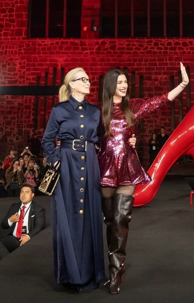 ميريل ستريب وآن هاثاوي 