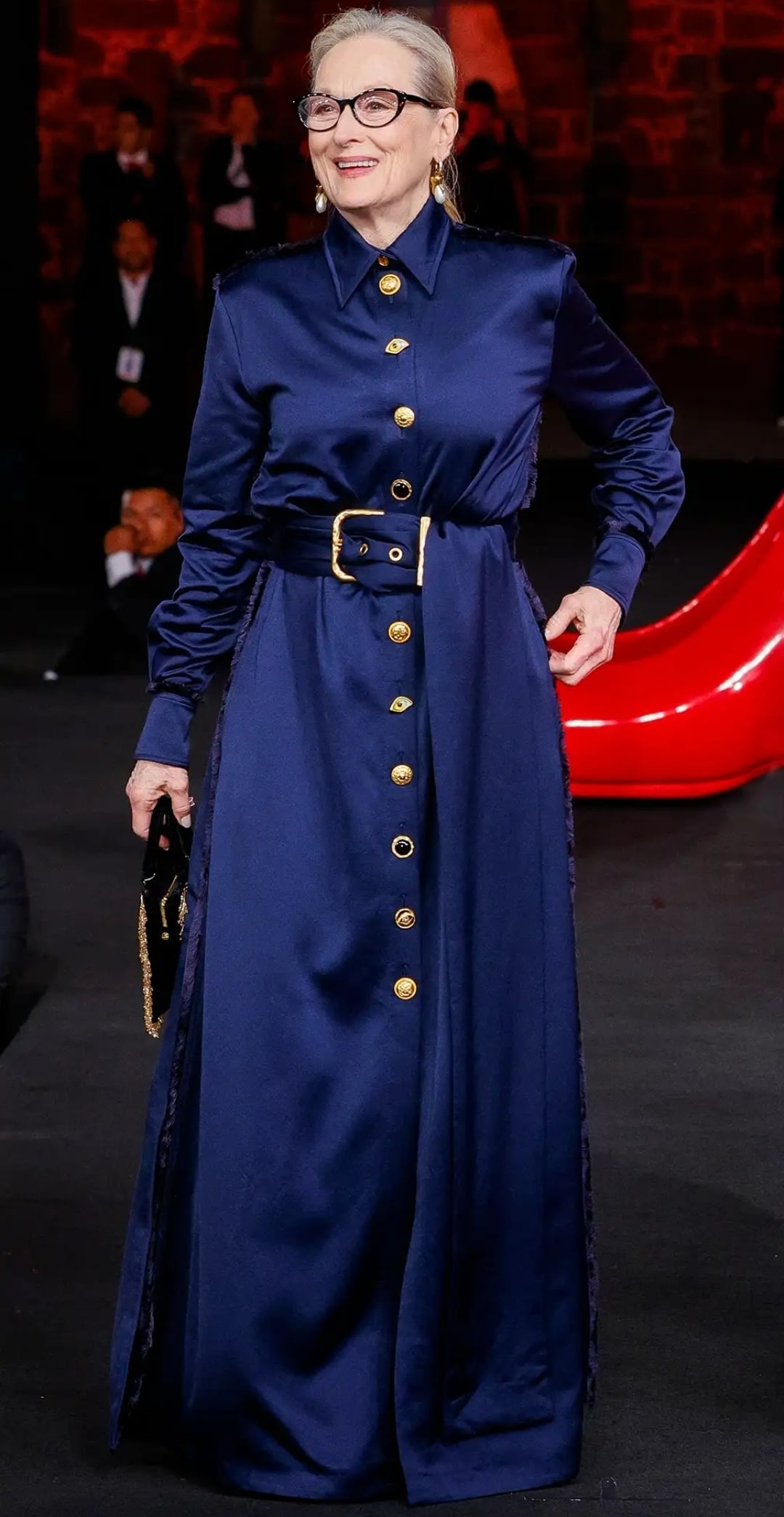  ميريل ستريب بإطلالة ناعمة من سكياباريللي 