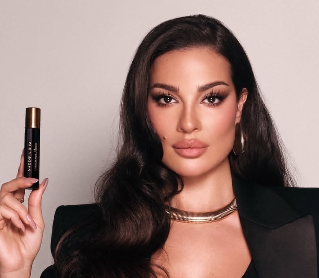 نادين نسيب نجيم بصورة عفوية بلا مكياج