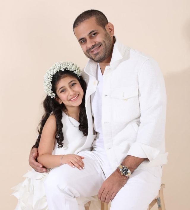 عبدالله بوشهري وابنته