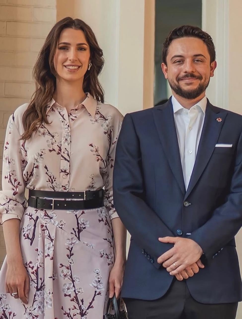 الأميرة رجوة بموضة الأزياء المنقشة الناعمة