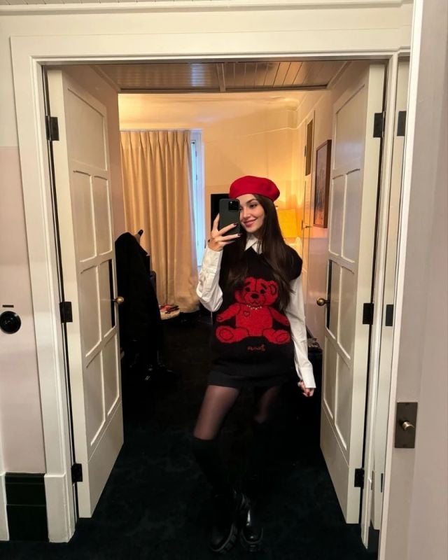 هاندة أرتشيل في منزلها اللندني