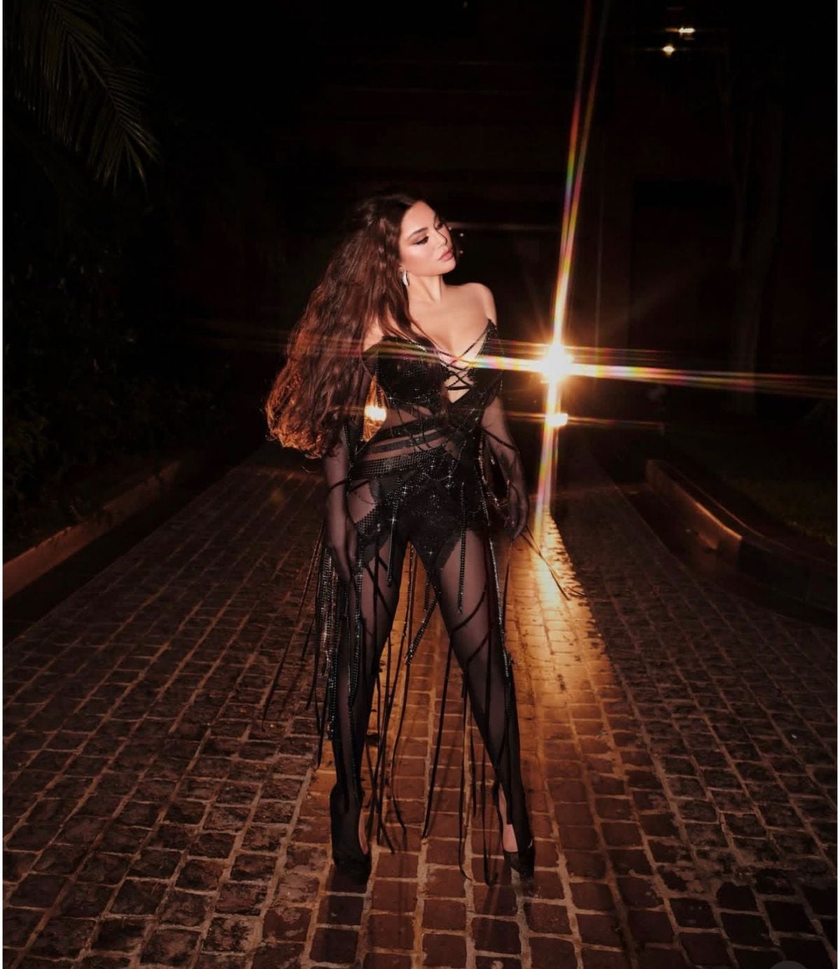 فساتين الـ Cut Out بأسلوب هيفاء وهبي: أنوثة تخطف الأنظار