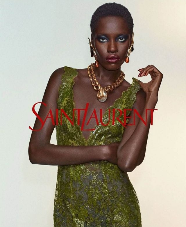 من مجموعة أزياء سان لوران لشتاء 2026