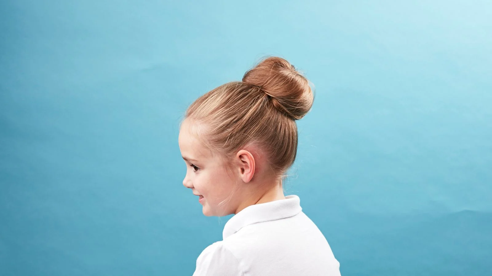 تسريحة كعكة بسيطة للمدرسة