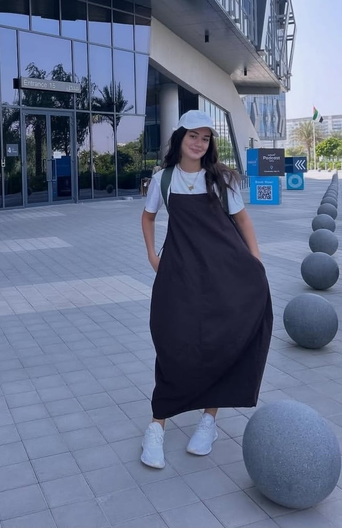 بسنت أبو باشا تعشق الفساتين الواسعة والمريحة بسنت أبو باشا تعشق الفساتين الواسعة والمريحة