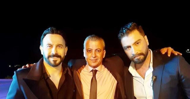 معتصم النهار وعلي يونس وقصي خولي 