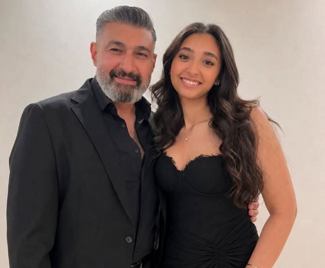 ياسر جلال وابنته