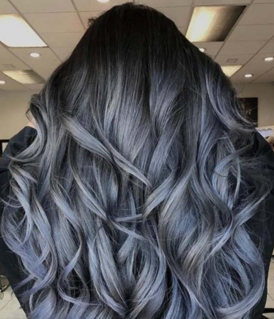 صبغات شعر لون بني رمادي 