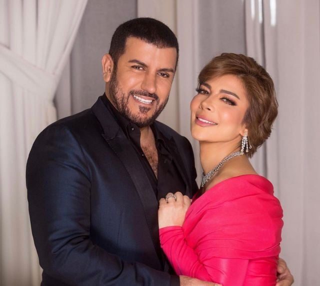 فائق حسن يصدم أصالة... صبغ شعره باللون الأشقر (فيديو)