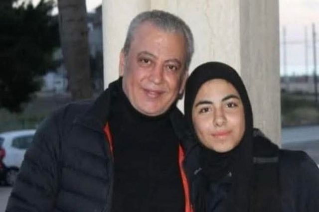 علي يونس وابنته سيلين يونس