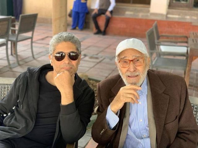 عبد الرحمن أبو زهرة ونجله أحمد