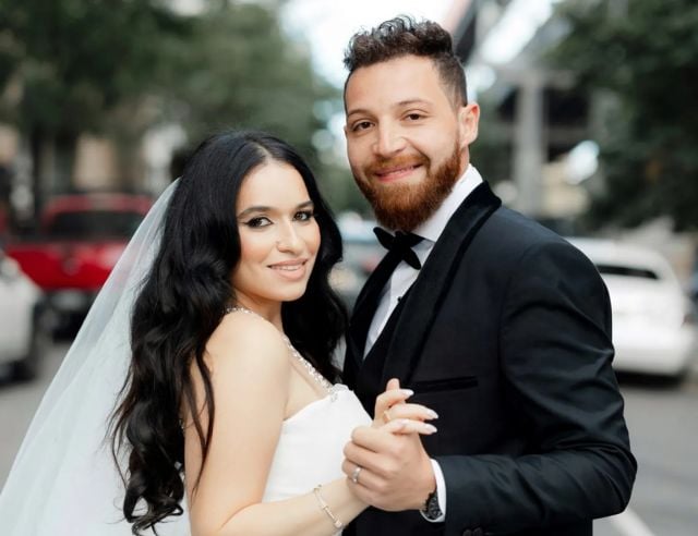 محمود حجازي وزوجته