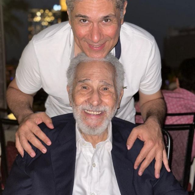 عبد الرحمن أبو زهرة ونجله أحمد
