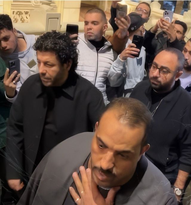 إياد نصار في العزاء