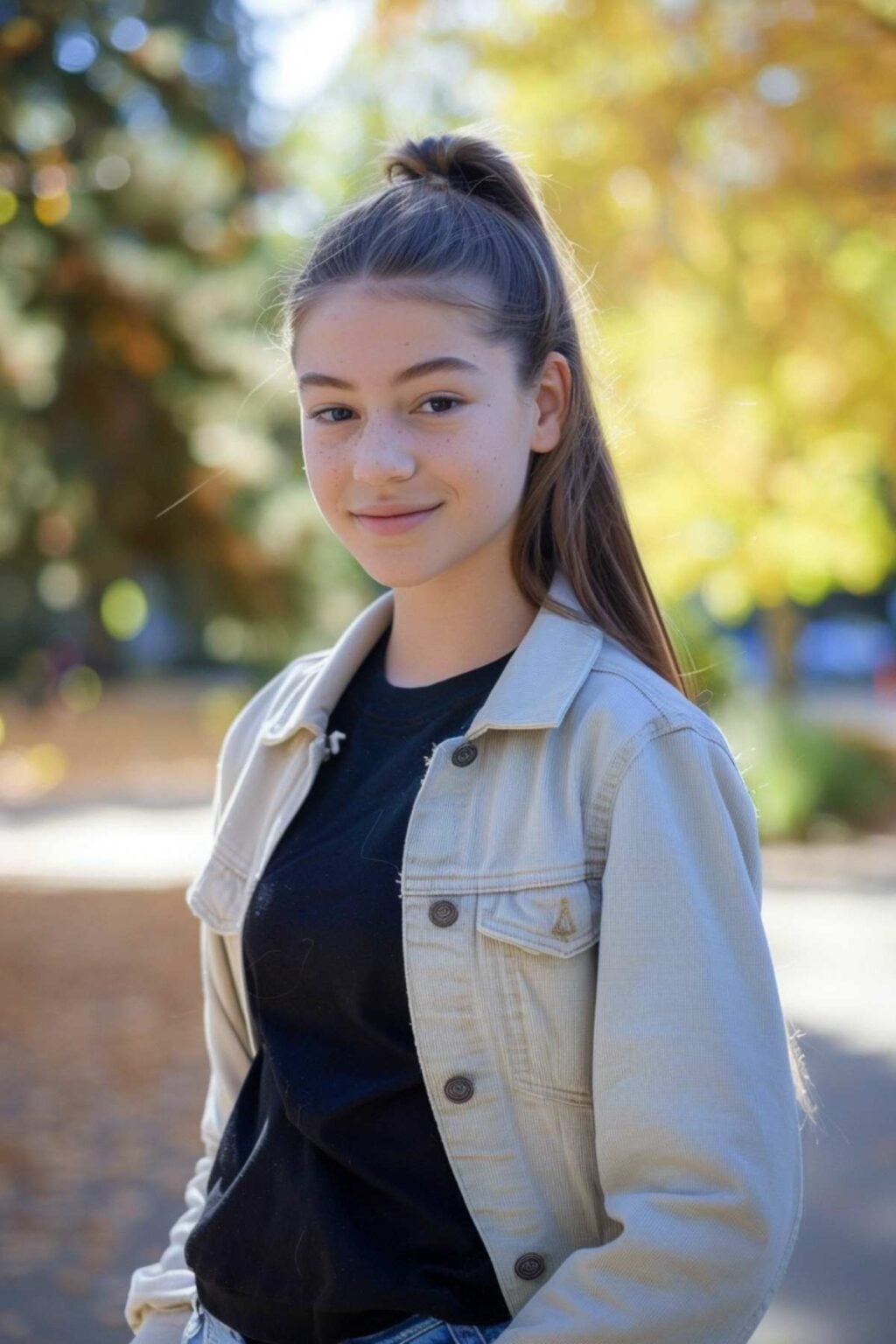 تسريحة ذيل الحصان المرتفعة