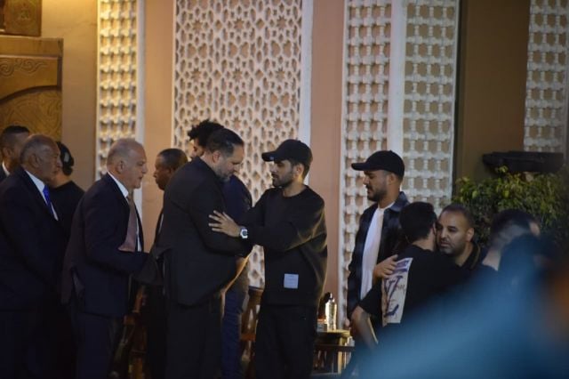 عماد زيادة يواسي حمدي الميرغني
