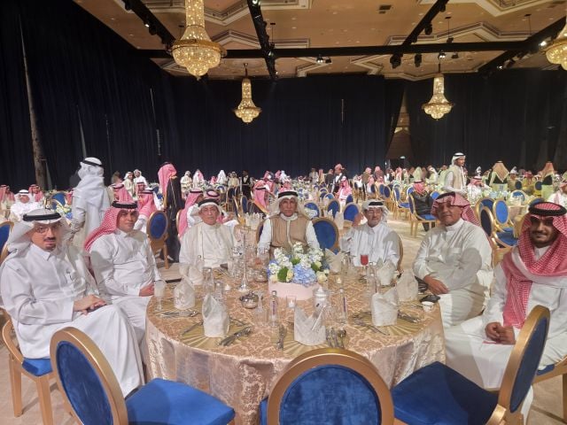 من حفل زفاف نجل محمد عبده