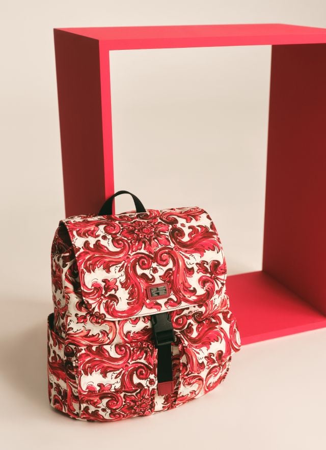 حقيبة للأطفال بطبعة MAIOLICA لخريف وشتاء 2026