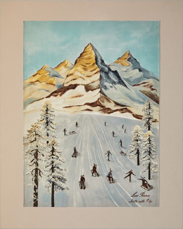 أسبوع التصميم 2026 من Loro Piana: زلاجات الثلج