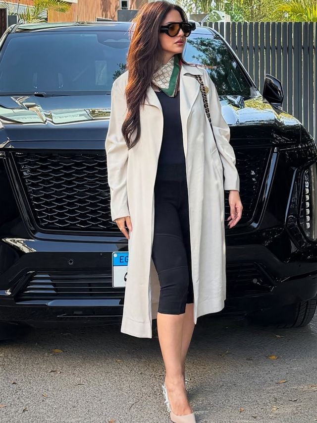 درة تنسق اطلالتها باكسسوارات رقيقة 