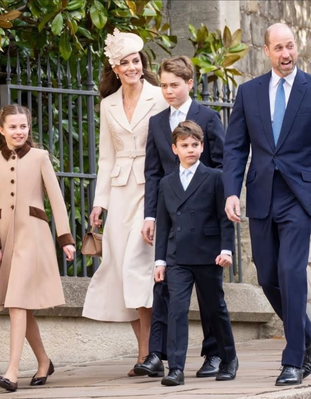 كيت ميدلتون مع أسرتها في عيد الفصح