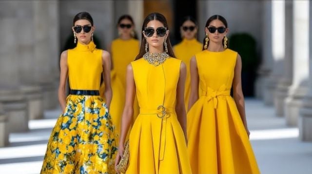 اللون الأصفر... أناقة الربيع