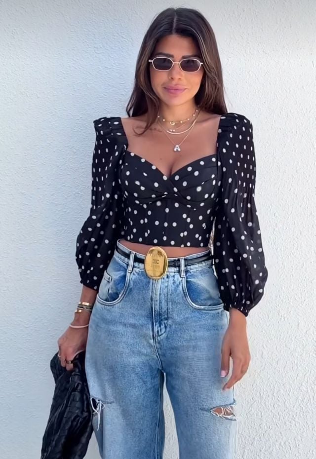 العنود بدر بإطلالة كاجوال مميزة