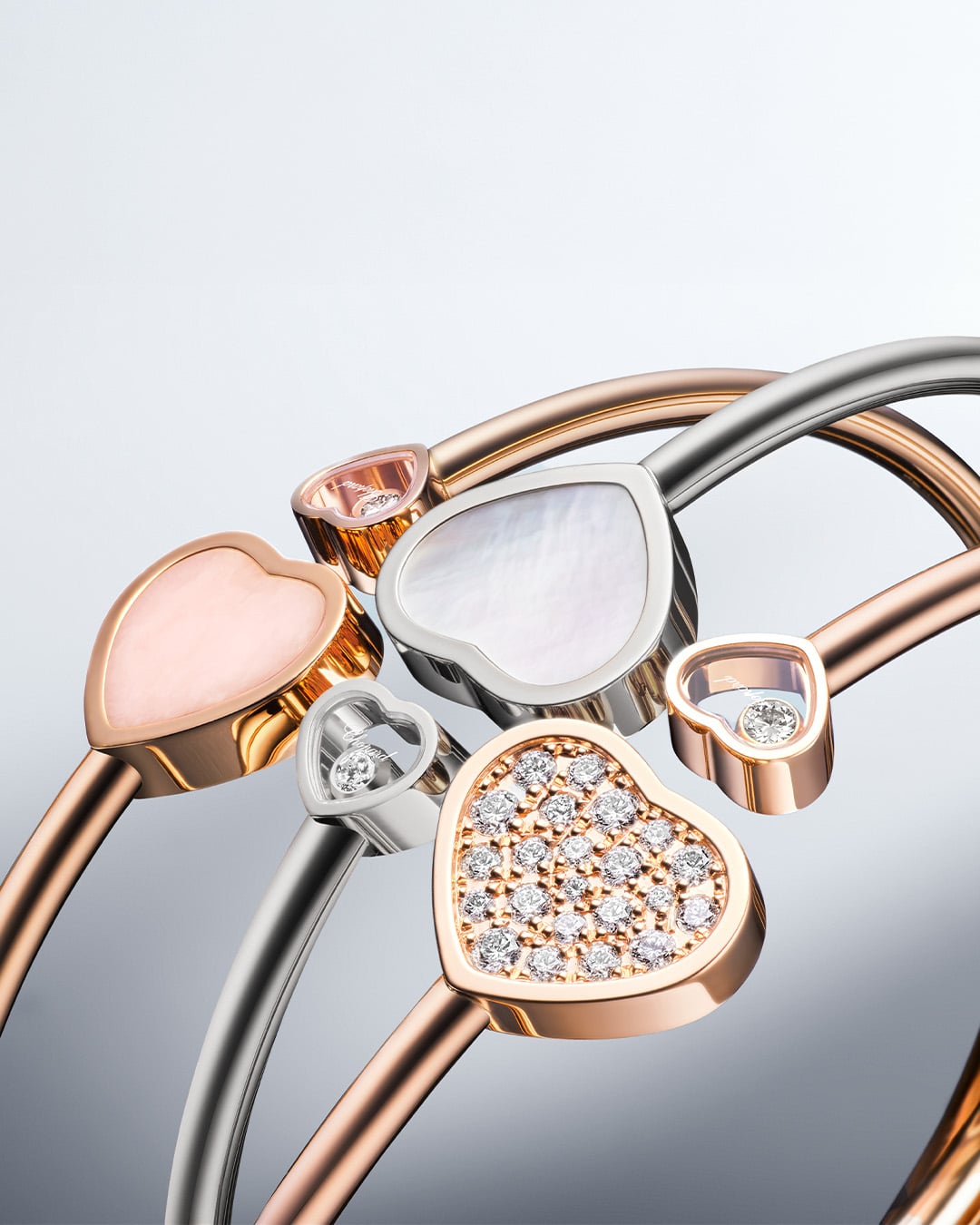 تصاميم Happy Hearts من شوبارد Chopard