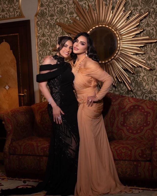 أناقة استثنائية لأحلام وإلهام علي في ليلة مميزة