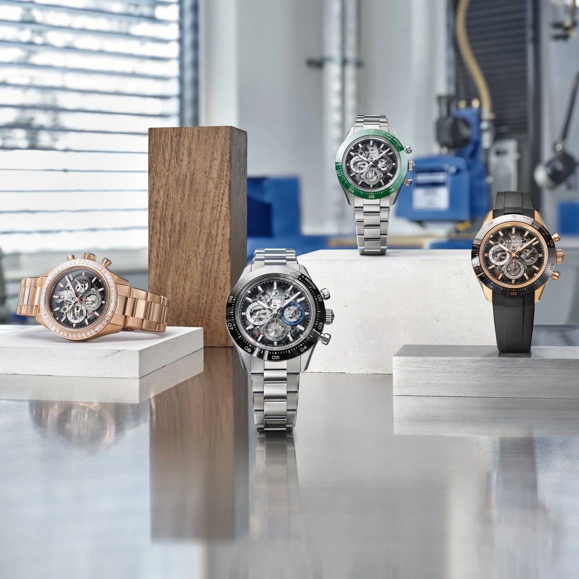 زينيث كرونومستر سبورت سكيلتون