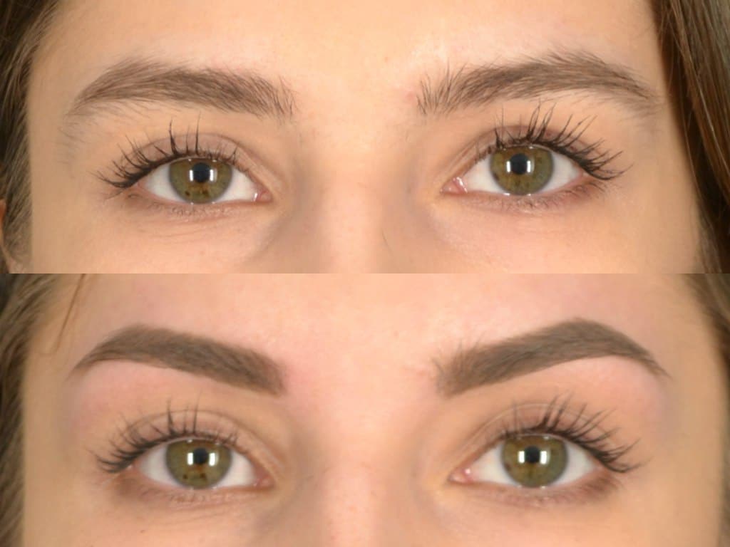 تشقير الحواجب