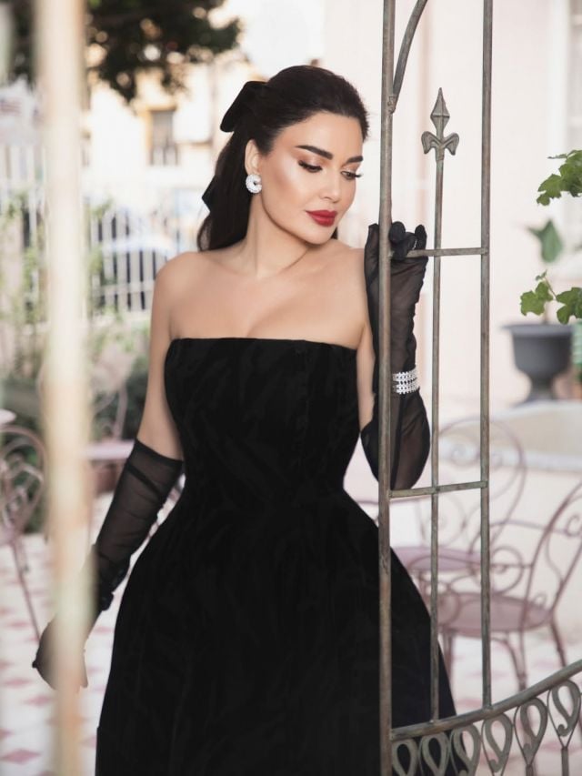 سيرين عبد النور بمجوهرات ماسية مميزة