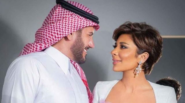 أصالة نصري مع زوجها فائق حسن