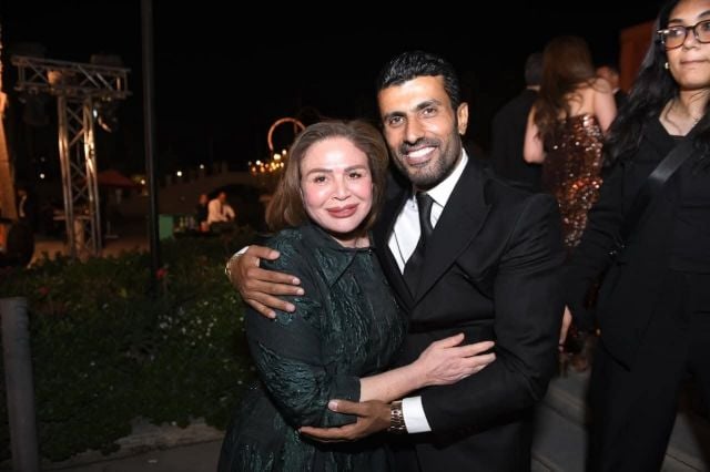 الهام شاهين ومحمد سامي