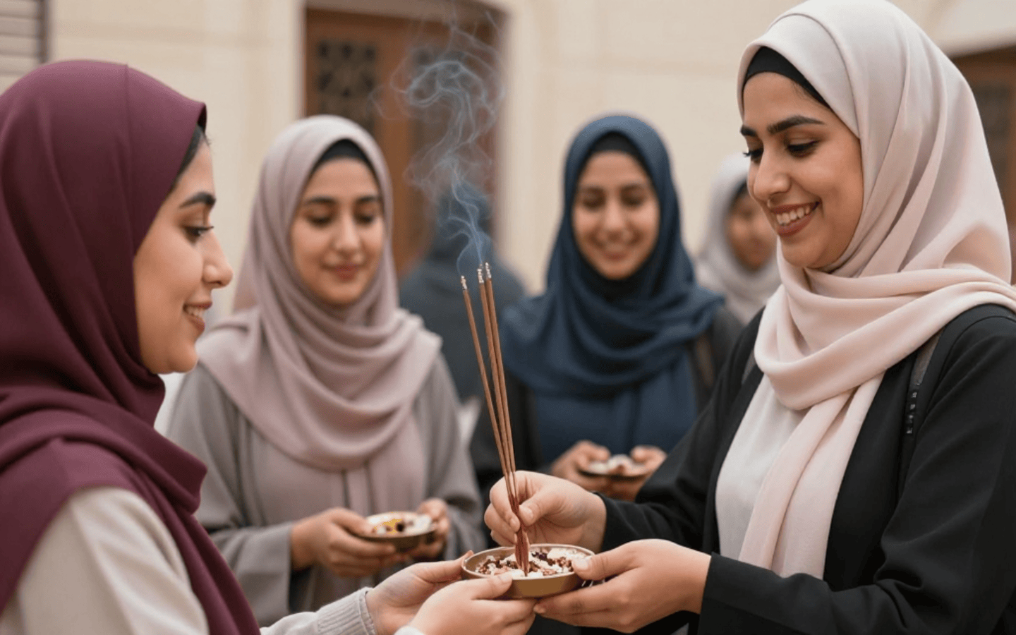 اهداء البخور في المنام