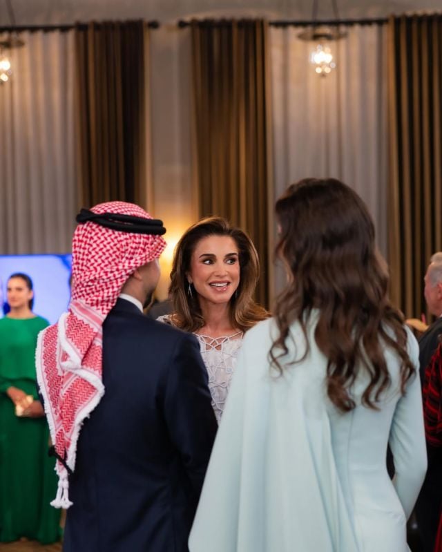 الملكة رانيا في عيد الاستقلال الأردني الـ80