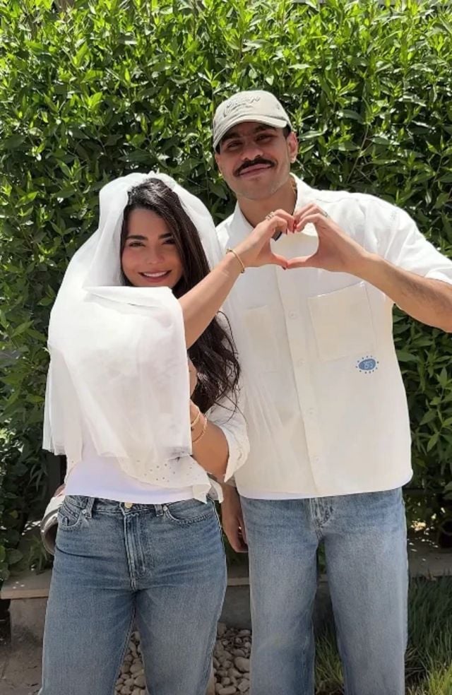 أحمد رمزي وأسماء جلال