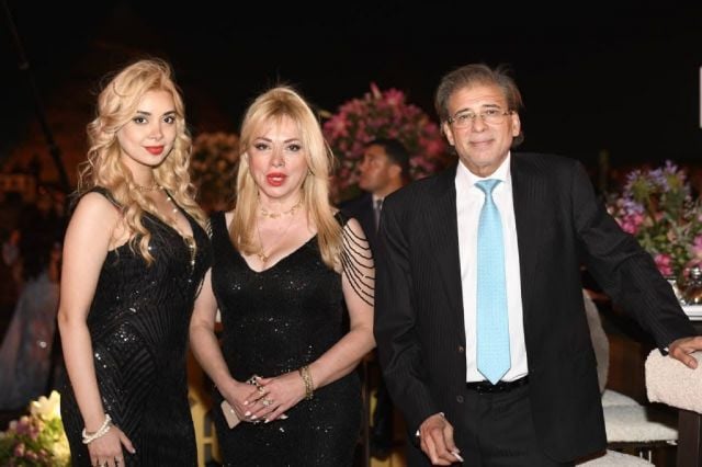 خالد يوسف في الحفل