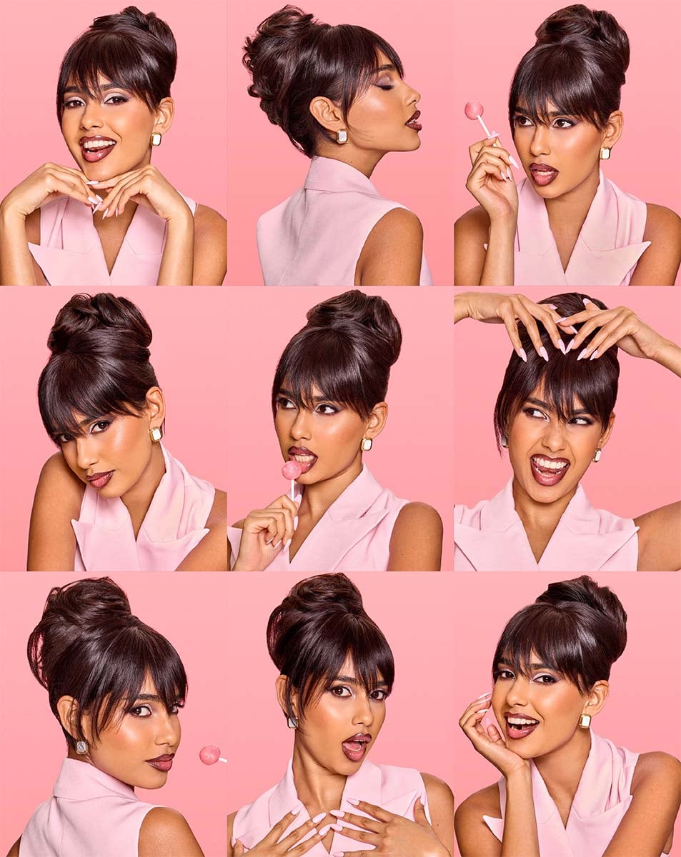 غرة The Barely There Bangs Clip-in Mini Fringe