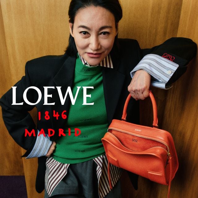 كارا واي في حملة LOEWE 180