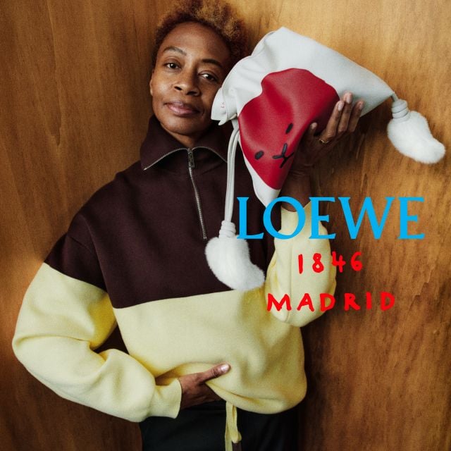 كارا والكر في حملة LOEWE 180