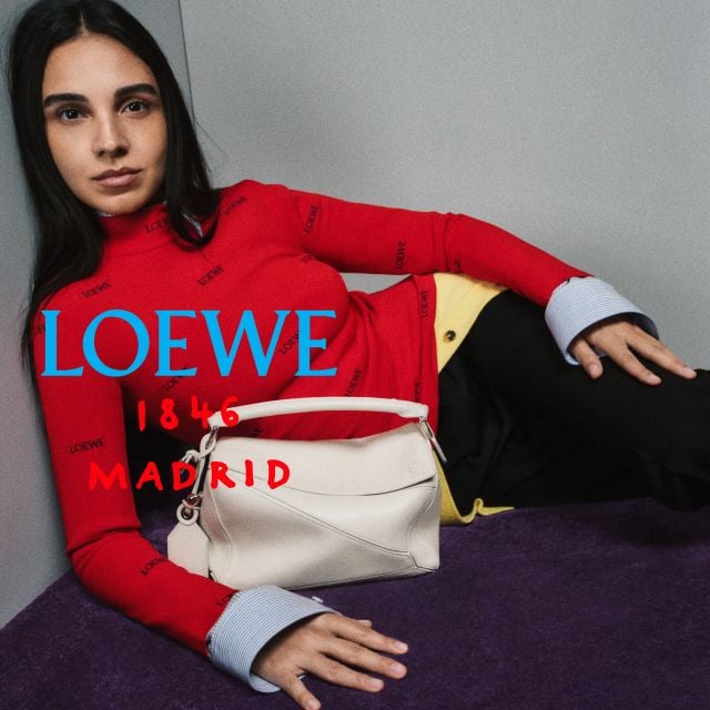 سلمى ابو ضيف في حملة LOEWE 180