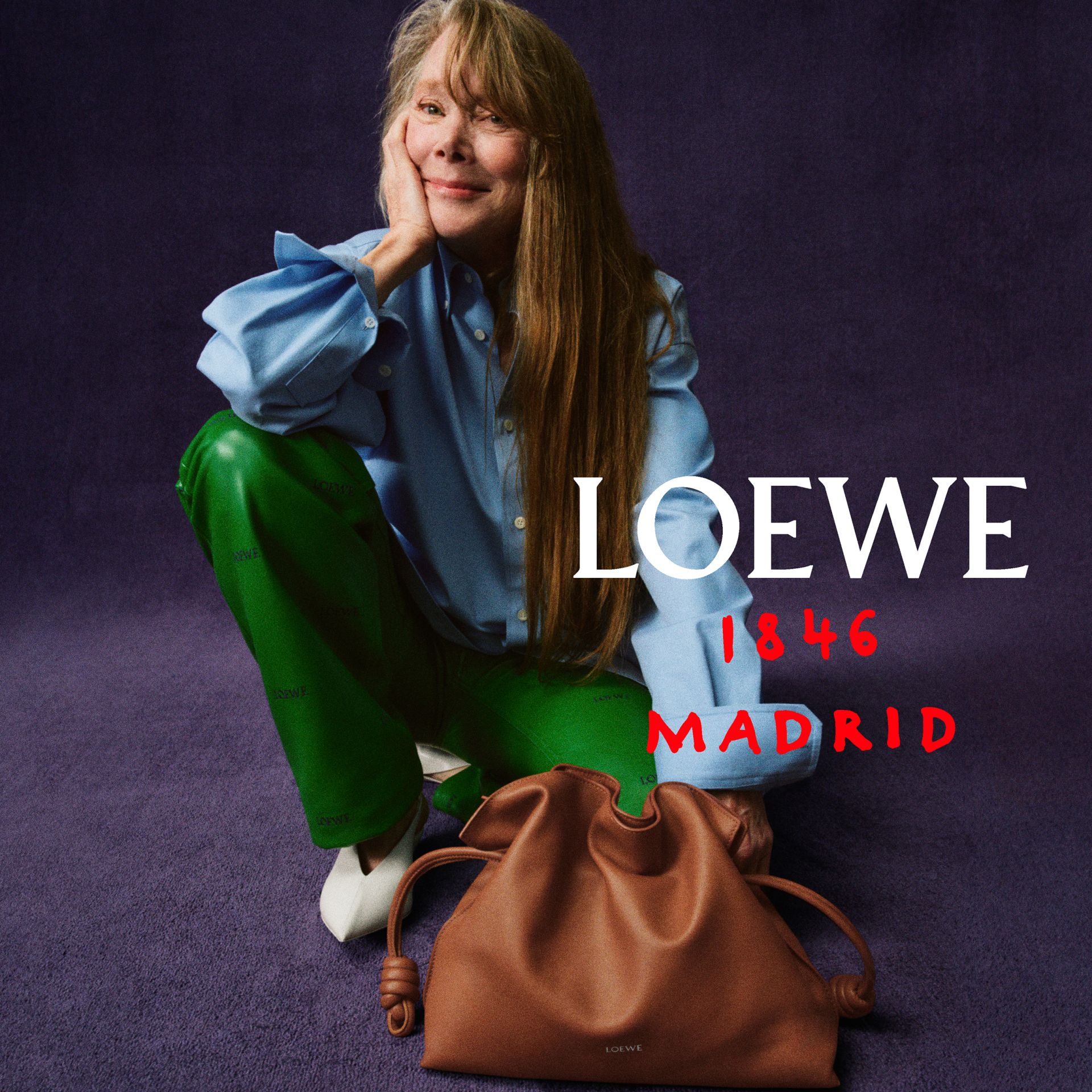 سيسي سباسيك في حملة LOEWE 180